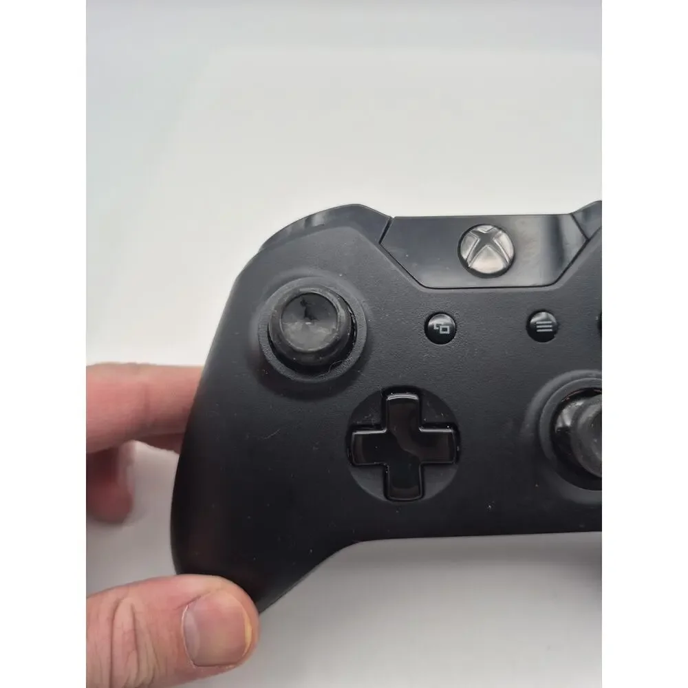 Microsoft Xbox One Black Wireless Controller Model 1537 For Parts/Repair